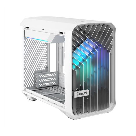 Fractal Design | Torrent Nano RGB White TG clear tint | Side window | White TG clear tint | Power supply included No | ATX - 8